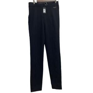 Rag & Bone Black Leggings With Logo Women's Size Large New With Tags